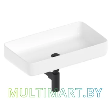 Умывальник Lauter 21487-60 (клапан 21190B + сифон 21635B, черный матовый) картинка 5
